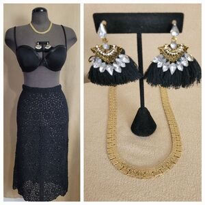 Vintage Necklace + Earrings